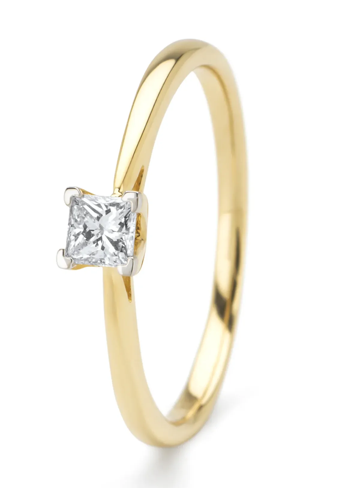 Diamond Point Diamanten Ringen|Fijne Ringen<Gouden ring, 0.20 ct diamant, Starlight