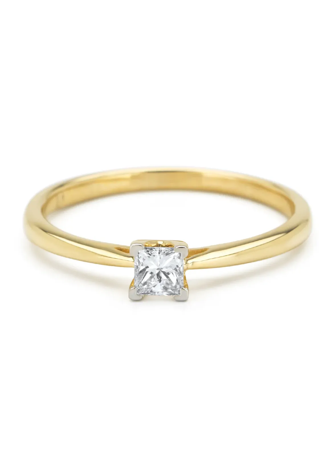 Diamond Point Diamanten Ringen|Fijne Ringen<Gouden ring, 0.20 ct diamant, Starlight