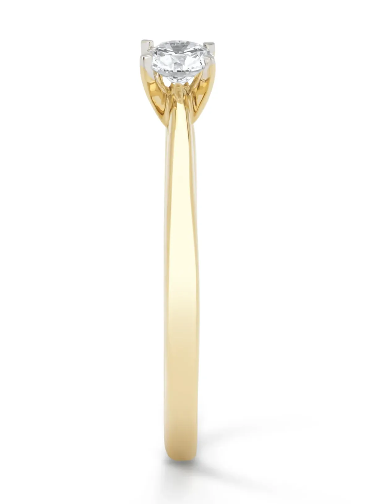 Diamond Point Diamanten Ringen|Fijne Ringen<Gouden ring, 0.20 ct diamant, Starlight
