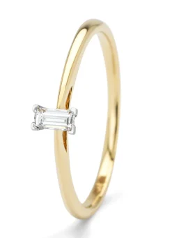 Diamond Point Diamanten Ringen<Gouden ring, 0.10 ct diamant, Starlight