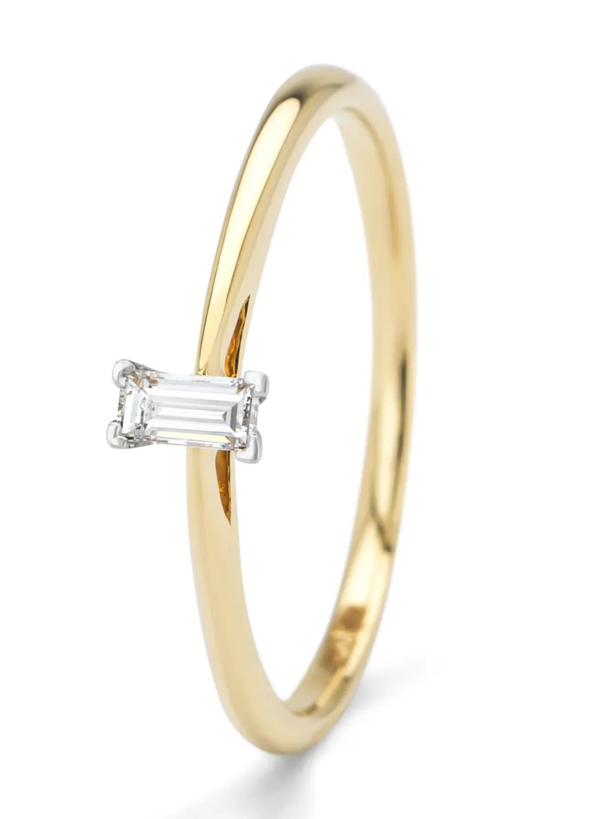 Diamond Point Diamanten Ringen<Gouden ring, 0.10 ct diamant, Starlight