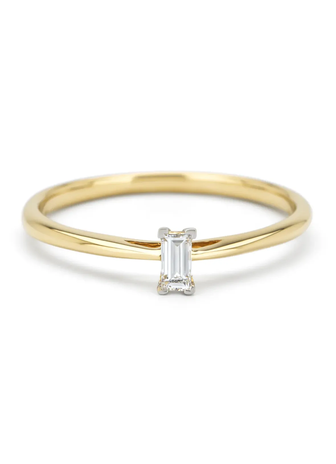 Diamond Point Diamanten Ringen<Gouden ring, 0.10 ct diamant, Starlight