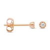 Diamond Point Rosegouden Oorsieraden|Diamanten Oorsieraden<Roségouden oorsieraden, 0.06 ct diamant, Joy