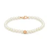 Diamond Point Roségouden Armbanden|Parel Armbanden<Roségouden parelarmband Rivièra