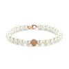 Diamond Point Roségouden Armbanden|Parel Armbanden<Roségouden parelarmband Rivièra