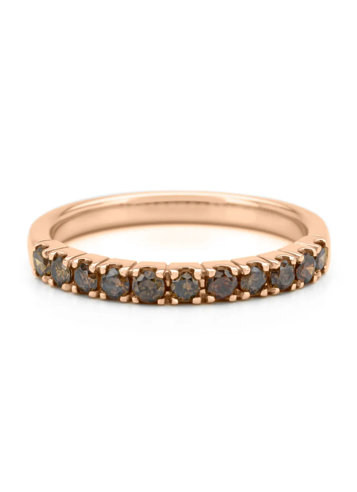 Diamond Point Roségouden Ringen|Diamanten Ringen<Roségouden ring, 0.41 ct diamant, Ensemble
