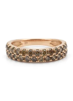 Diamond Point Roségouden Ringen|Diamanten Ringen<Roségouden ring, 1.02 ct diamant, Ensemble