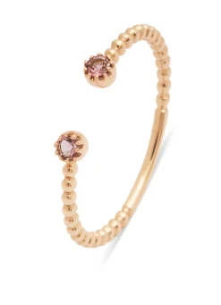 Diamond Point Roségouden Ringen|Ringen Met Kleurstenen<Roségouden ring, 0.10 ct roze toermalijn, Joy