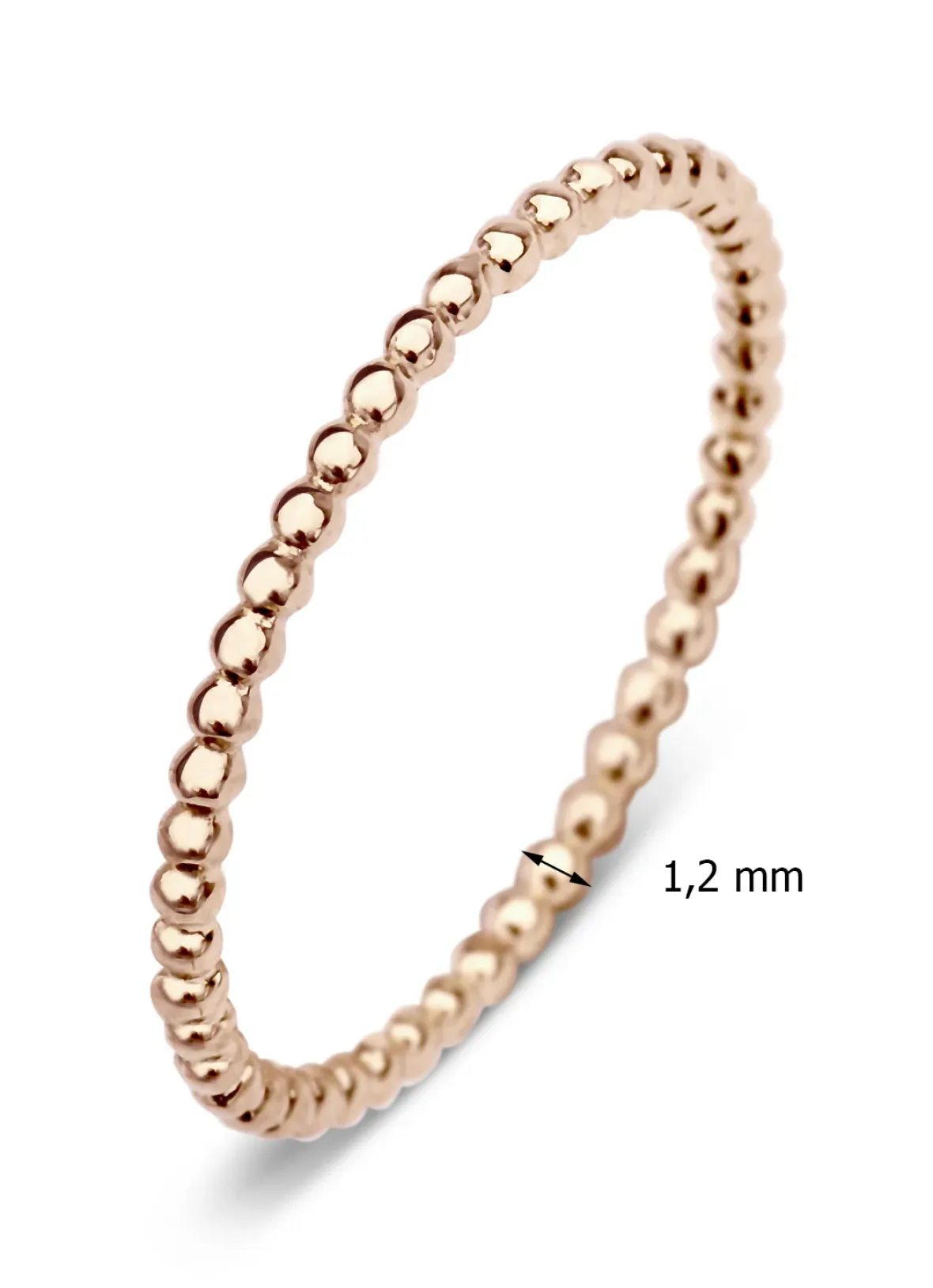 Diamond Point Roségouden Ringen|Fijne Ringen<Roségouden ring Joy
