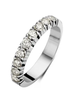 Diamond Point Alliance|Groeibriljant Ringen<Witgouden alliance ring, 0.90 ct diamant, Groeibriljant