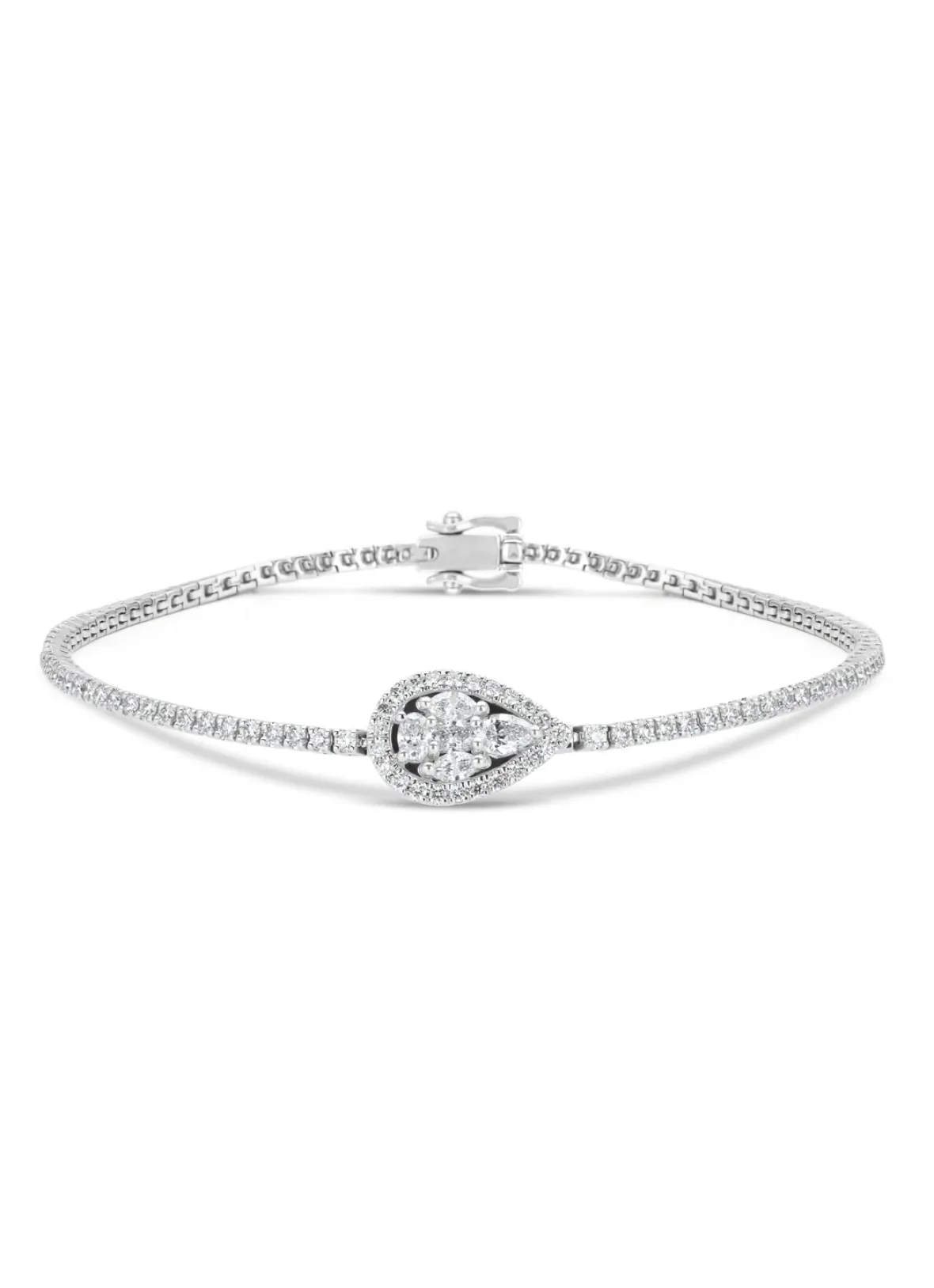 Diamond Point Witgouden Armbanden|Diamanten Armbanden<Witgouden armband, 1.70 ct diamant, Gallery