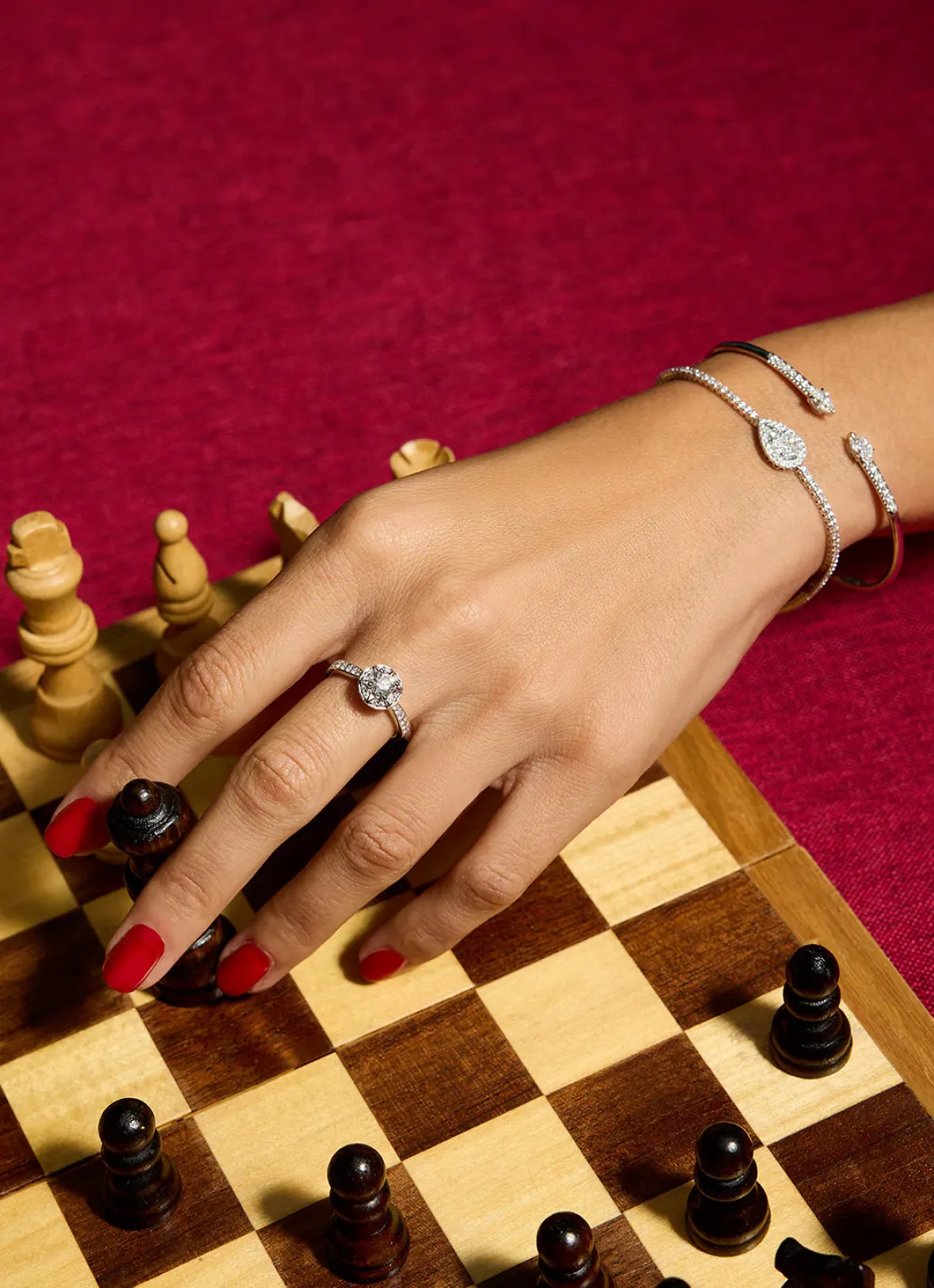 Diamond Point Witgouden Armbanden|Diamanten Armbanden<Witgouden armband, 1.70 ct diamant, Gallery