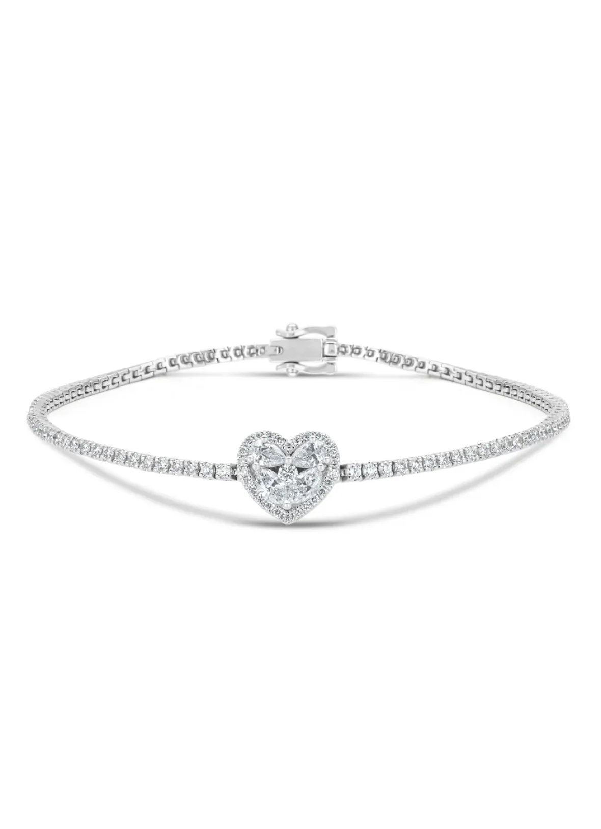 Diamond Point Witgouden Armbanden|Diamanten Armbanden<Witgouden armband, 1.81 ct diamant, Gallery