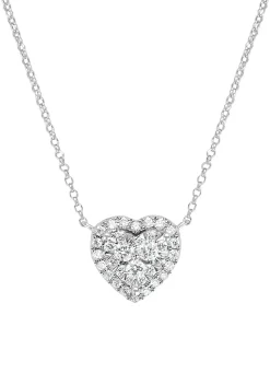 Diamond Point Witgouden Colliers|Diamanten Colliers<Witgouden collier, 0.30 ct diamant, Enchanted