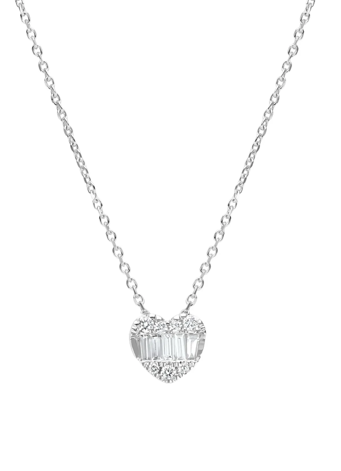 Diamond Point Witgouden Colliers|Diamanten Colliers<Witgouden collier, 0.27 ct diamant, Gallery