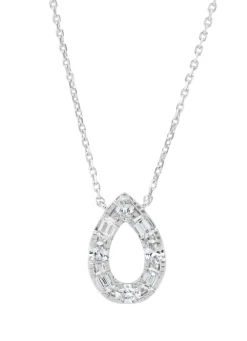 Diamond Point Witgouden Colliers|Diamanten Colliers<Witgouden collier, 0.61 ct diamant, Gallery