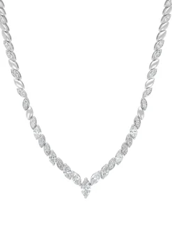 Diamond Point Witgouden Colliers|Diamanten Colliers<Witgouden collier, 3.59 ct diamant, Gallery