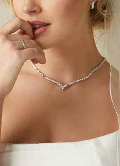 Diamond Point Witgouden Colliers|Diamanten Colliers<Witgouden collier, 3.59 ct diamant, Gallery