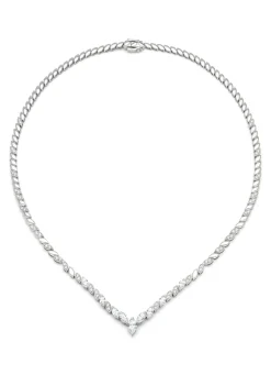 Diamond Point Witgouden Colliers|Diamanten Colliers<Witgouden collier, 3.59 ct diamant, Gallery
