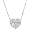Diamond Point Witgouden Colliers|Exclusieve Colliers<Witgouden collier, 0.52 ct diamant, Gallery