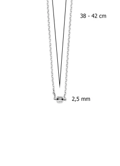 Diamond Point Witgouden Colliers|Diamanten Colliers<Witgouden collier, 0.04 ct diamant, Joy
