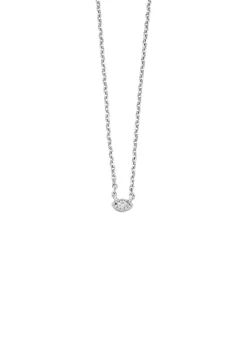 Diamond Point Witgouden Colliers|Diamanten Colliers<Witgouden collier, 0.04 ct diamant, Joy