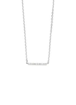 Diamond Point Witgouden Colliers|Diamanten Colliers<Witgouden collier, 0.03 ct diamant, Joy