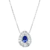 Diamond Point Witgouden Colliers|Colliers Met Kleurstenen<Witgouden collier, 0.63 ct tanzaniet, Gallery