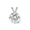 Diamond Point Solitair C|Solitair Classic<Witgouden hanger, 0.56 ct diamant, Groeibriljant