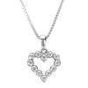 Diamond Point Losse Hangers|Witgouden Bruidssieraden<Witgouden hanger, 0.25 ct diamant, Hearts & Arrows