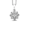Diamond Point Losse Hangers|Witgouden Bruidssieraden<Witgouden hanger, 0.79 ct diamant, Hearts & Arrows