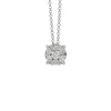 Diamond Point Witgouden Colliers|Diamanten Colliers<Witgouden hanger met collier, 0.46 ct diamant, Enchanted