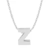 Diamond Point Letter Hangers|Losse Hangers<Witgouden hanger Z, Alphabet
