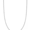 Diamond Point Witgouden Colliers|Lengtecolliers<Witgouden jasseron collier Timeless Treasures (42cm)
