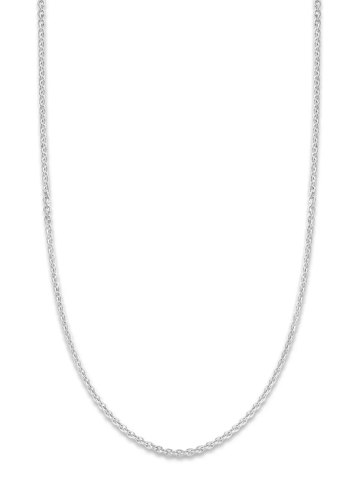 Diamond Point Witgouden Colliers|Lengtecolliers<Witgouden jasseron collier Timeless Treasures (42cm)