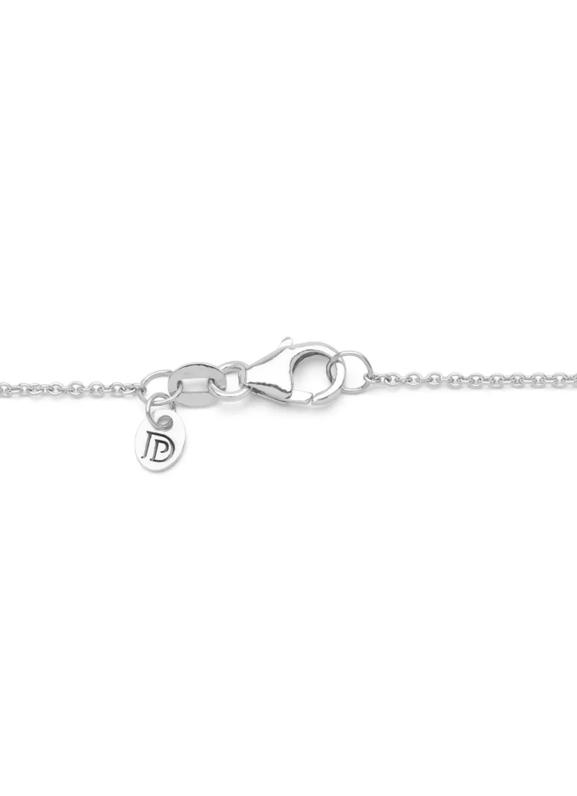 Diamond Point Witgouden Colliers|Lengtecolliers<Witgouden jasseron collier Timeless Treasures (42cm)