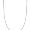 Diamond Point Witgouden Colliers|Lengtecolliers<Witgouden jasseron collier Timeless Treasures (45cm)