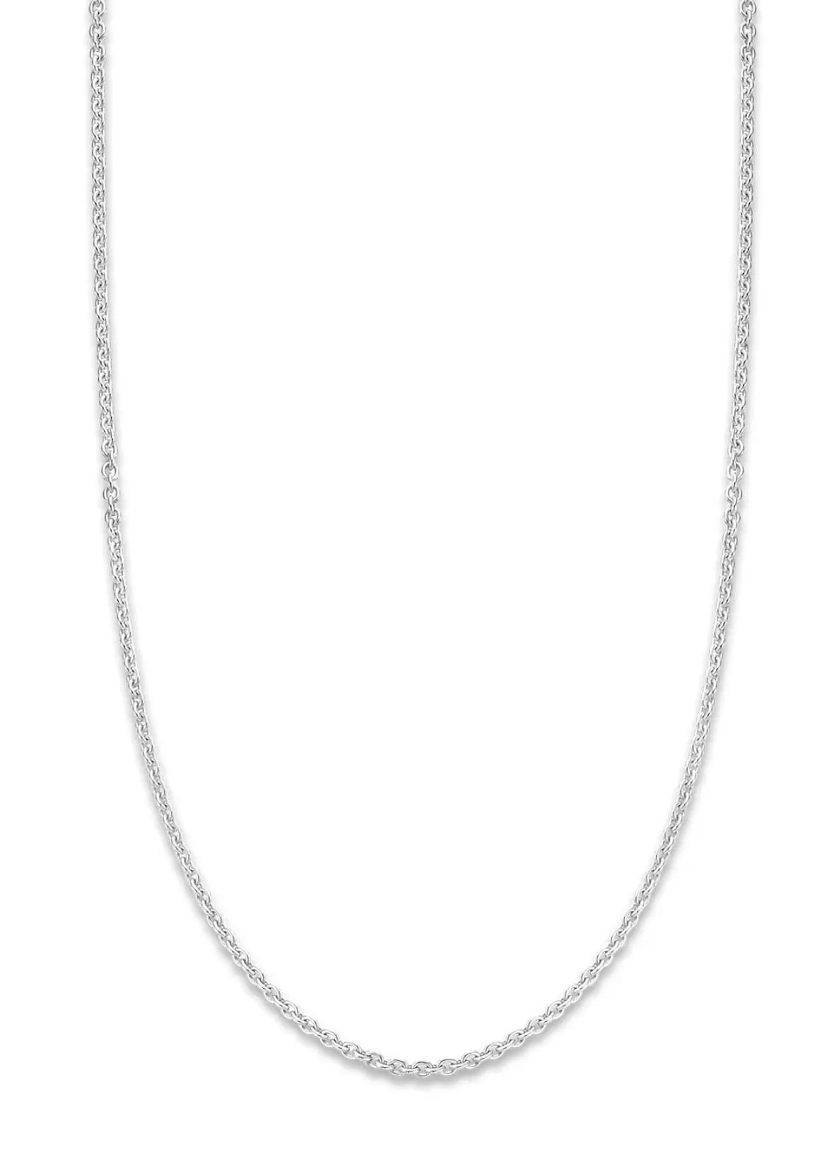 Diamond Point Witgouden Colliers|Lengtecolliers<Witgouden jasseron collier Timeless Treasures (45cm)