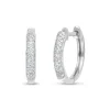 Diamond Point Witgouden Oorsieraden|Diamanten Oorsieraden<Witgouden oorsieraden, 0.17 ct diamant, Caviar