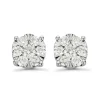 Diamond Point Witgouden Oorsieraden|Diamanten Oorsieraden<Witgouden oorsieraden, 0.45 ct diamant, Enchanted