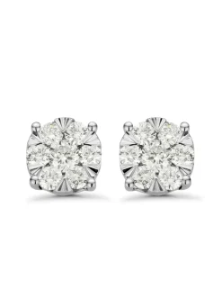 Diamond Point Witgouden Oorsieraden|Diamanten Oorsieraden<Witgouden oorsieraden, 0.45 ct diamant, Enchanted