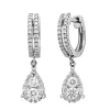 Diamond Point Witgouden Oorsieraden|Diamanten Oorsieraden<Witgouden oorsieraden, 0.45 ct diamant, Enchanted