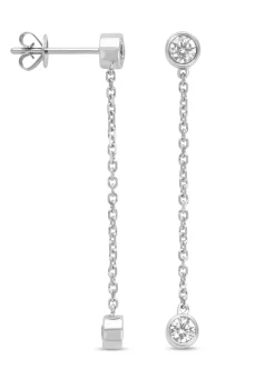 Diamond Point Witgouden Oorsieraden|Diamanten Oorsieraden<Witgouden oorsieraden, 0.70 ct diamant, Hearts & Arrows