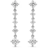 Diamond Point Witgouden Oorsieraden|Diamanten Oorsieraden<Witgouden oorsieraden, 0.85 ct diamant, Hearts & Arrows