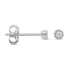 Diamond Point Witgouden Oorsieraden|Diamanten Oorsieraden<Witgouden oorsieraden, 0.06 ct diamant, Joy