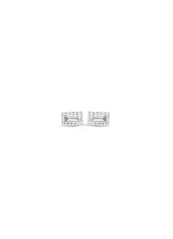Diamond Point Witgouden Oorsieraden|Fijne Oorsieraden<Witgouden oorsieraden, 0.09 ct diamant, Joy
