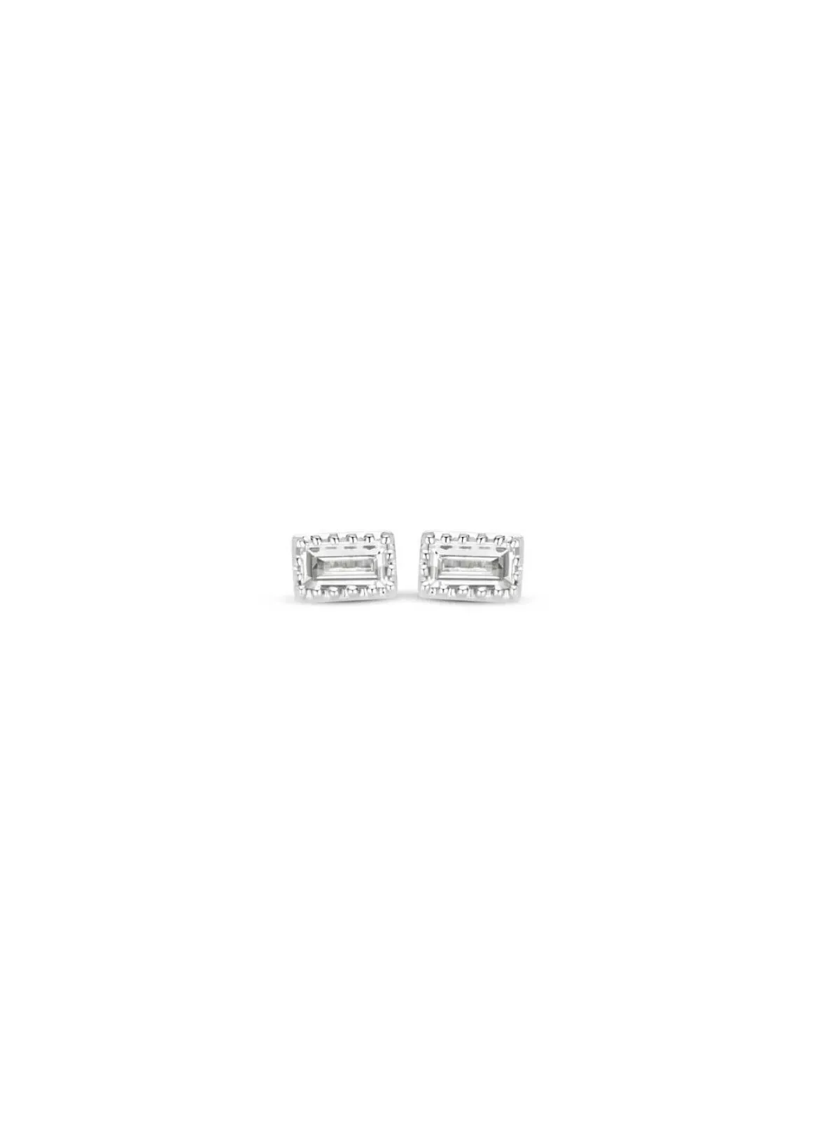 Diamond Point Witgouden Oorsieraden|Fijne Oorsieraden<Witgouden oorsieraden, 0.09 ct diamant, Joy