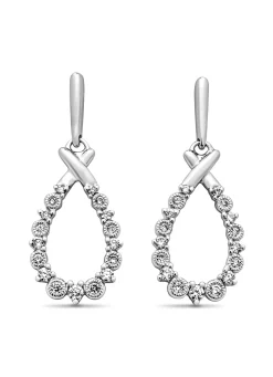Diamond Point Witgouden Oorsieraden|Diamanten Oorsieraden<Witgouden oorsieraden, 0.31 ct diamant, Since 1904