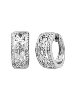 Diamond Point Witgouden Oorsieraden|Diamanten Oorsieraden<Witgouden oorsieraden, 0.31 ct diamant, Since 1904