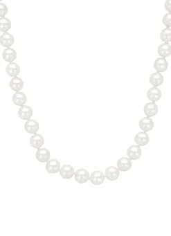Diamond Point Witgouden Colliers|Parelkettingen<Witgouden parelketting Rivièra